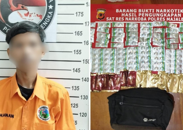 Edarkan Tramadol Ilegal, Pemuda di Jatiwangi Diciduk Polisi