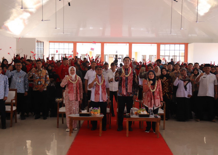 Hari Indonesia Menabung 2026 di Cirebon, 529 Siswa Sekolah Rakyat Buka Rekening SimPel