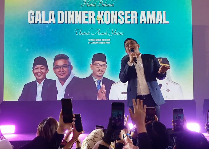Pasha Ungu Hadir di Cirebon, Konser Amal Lentera Banjir Apresiasi