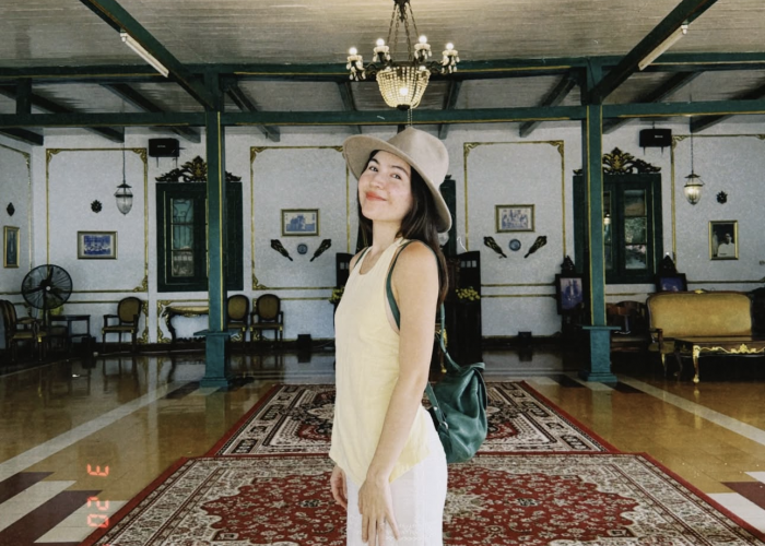 Momen Mudik Artis Olivia Jensen di Cirebon, Kunjungi Keraton Kacirebonan dan Keluarga