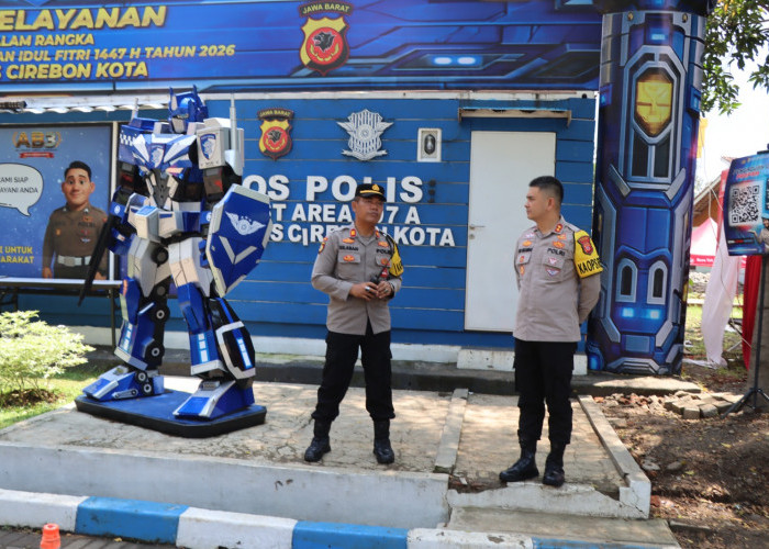 Kapolres Cirebon Kota Pantau Arus Balik, Lalu Lintas Pantura dan Tol Palikanci Ramai Lancar