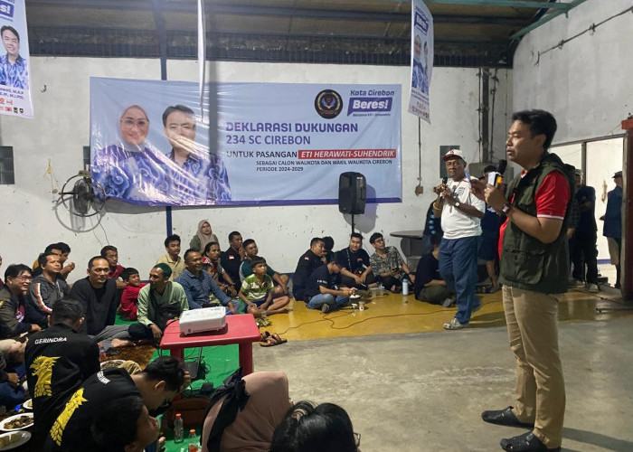 Nobar Timnas Bersama Eti-Suhendrik Berlangsung Meriah