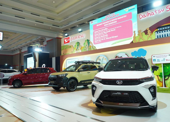 Tiga Model Unggulan Daihatsu Ramaikan GIIAS 2024 di Kota Bandung