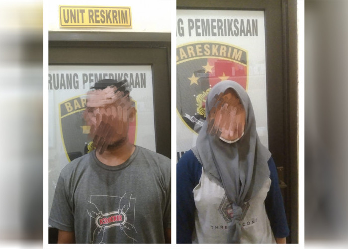 Suami Istri Tersangka Pencurian Helm di Kesambi Kota Cirebon Ditangkap Polisi, Bawa Anak saat Beraksi 