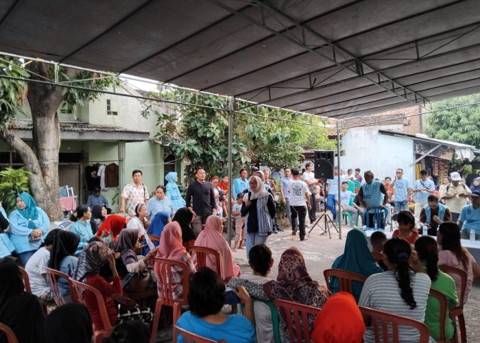 Sapa Warga di Jagasatru, Eti:  Pasangan BERES Komitmen Menciptakan Lingkungan yang Aman dan Nyaman