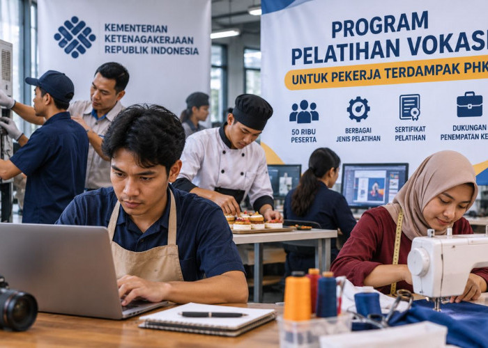 Pemerintah Siapkan Pelatihan Vokasi untuk 50 Ribu Pekerja Korban PHK, Ini yang Perlu Diketahui