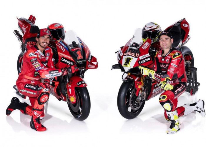 Ducati Lenovo Andalkan 4 Pembalap Ini di Ajang MotoGP dan WSBK 2023
