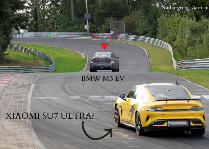 BMW M3 Listrik Lakukan Pengujian di Jerman, Xiaomi SU7 Ultra Tiba-Tiba Membuntuti!