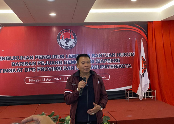 TB Hasanudin Janjikan Bea Siswa S-2 Bagi Pengurus LBH Bapeksi 