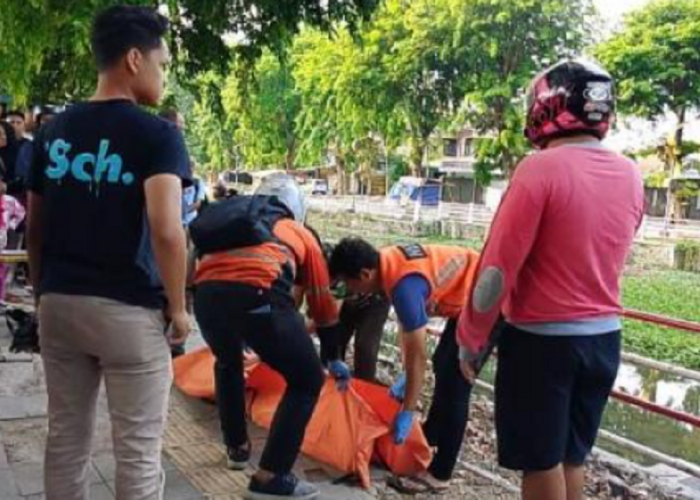 GEGER Mayat Pria Paruh Baya di Tepi Sungai Cimanuk