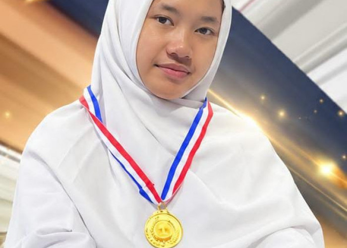 Alesha Hilwa Raih Emas Kejuaraan Panahan Marchaton Indonesia, Hafal 7 Juz Al-Qur’an