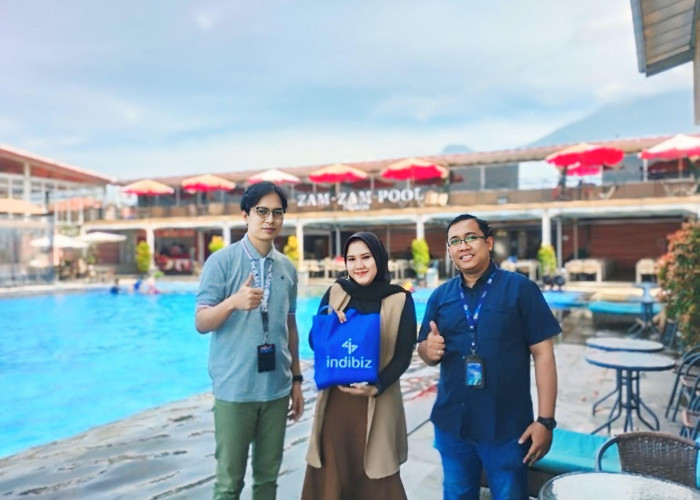 Manfaatkan Indibiz, Zamzam Pool Terus Dukung Pariwisata Lokal