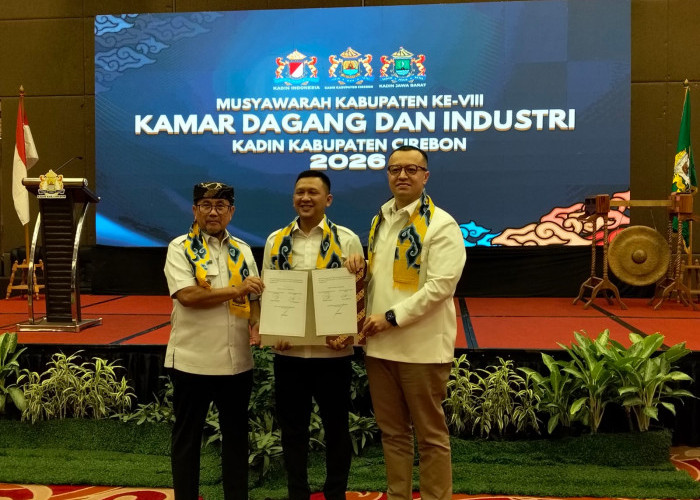 Ari Prasetyo Pimpin Kadin Kabupaten Cirebon 2026-2031, Ini Target Besarnya