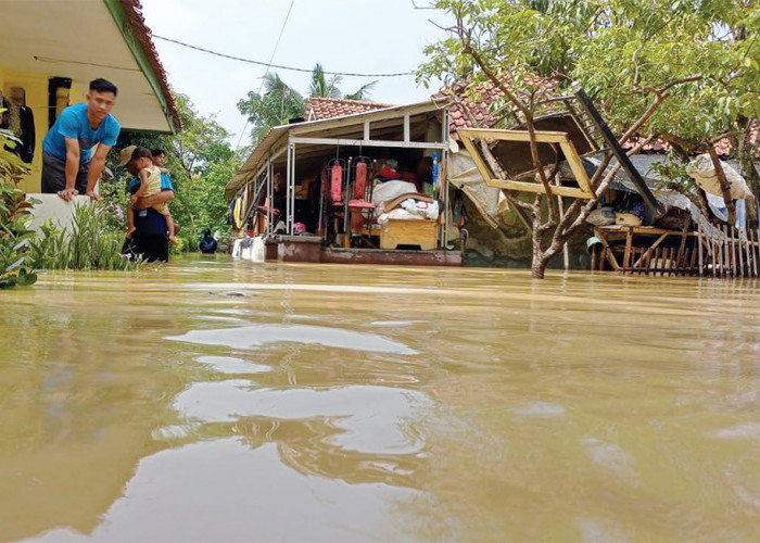 3.500 Jiwa Terdampak Banjir di Kertajati Majalengka