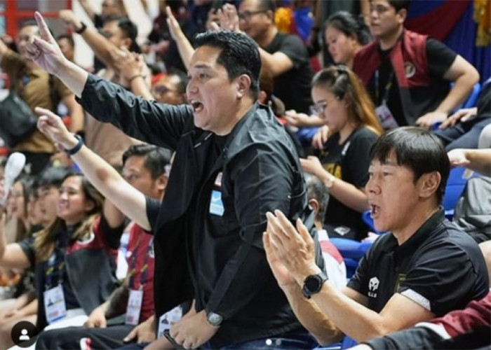 Timnas U-23 Indonesia Selangkah Lagi Mengukir Sejarah, Shin Tae-yong Justru Memuji Erick Thohir