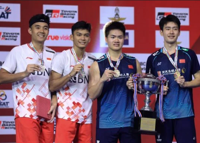 Bagas/Fikri Bongkar Biang Kerok Kegagalan di Final Thailand Open 2023, Kalah dari China