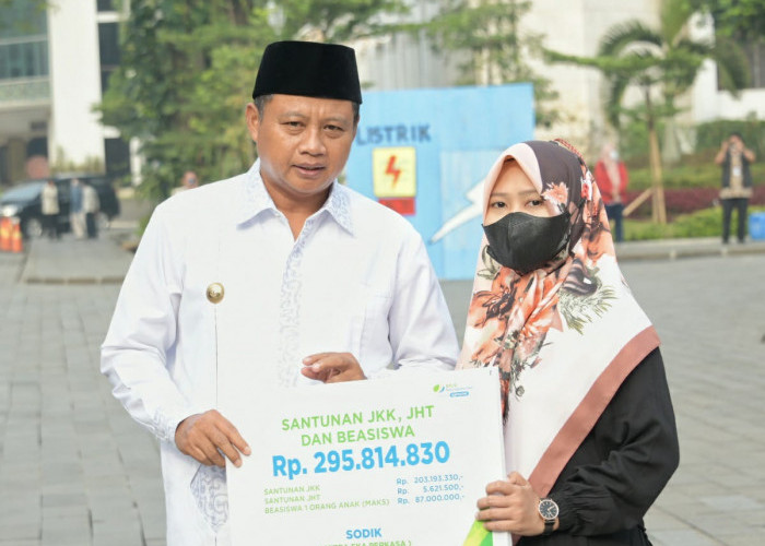 Wagub Uu Ruzhanul Canangkan Bulan K3 Tingkat Provinsi Jawa Barat Tahun 2023