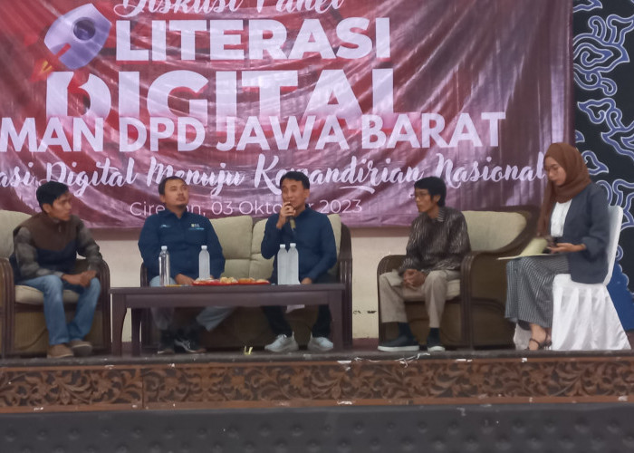 Di Cirebon, Jaman Jabar Adakan Diskusi Panel Literasi Digital Tingkatkan Ketahanan Pangan Nasional