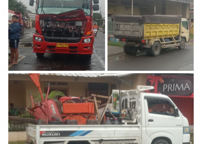 Kecelakaan Beruntun di Pegagan Lor, Pekerja Jalan Jadi Korban