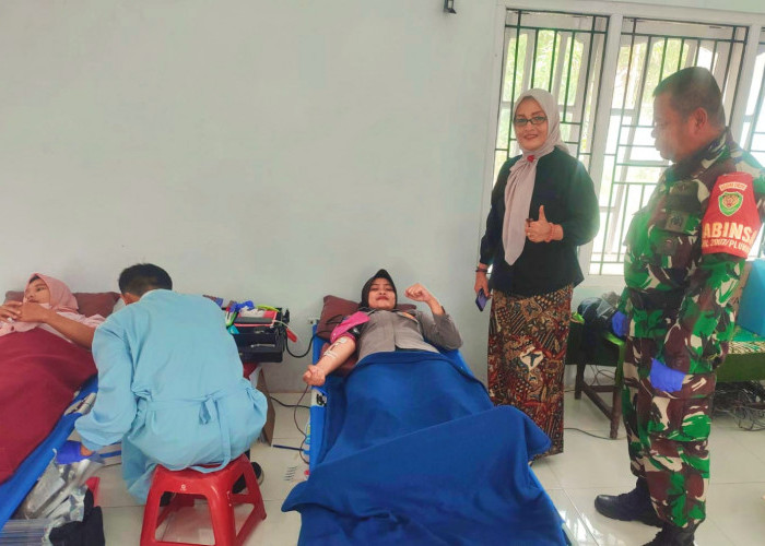 Pemdes Purbawinangun Gelar Donor Darah. Ini Tujuannya