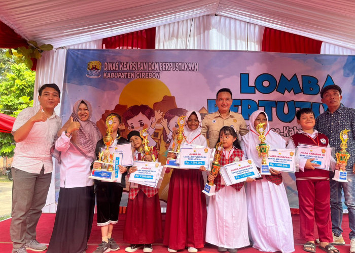 Tingkatkan Literasi, Disarpus Kabupaten Cirebon Gelar Lomba Bertutur