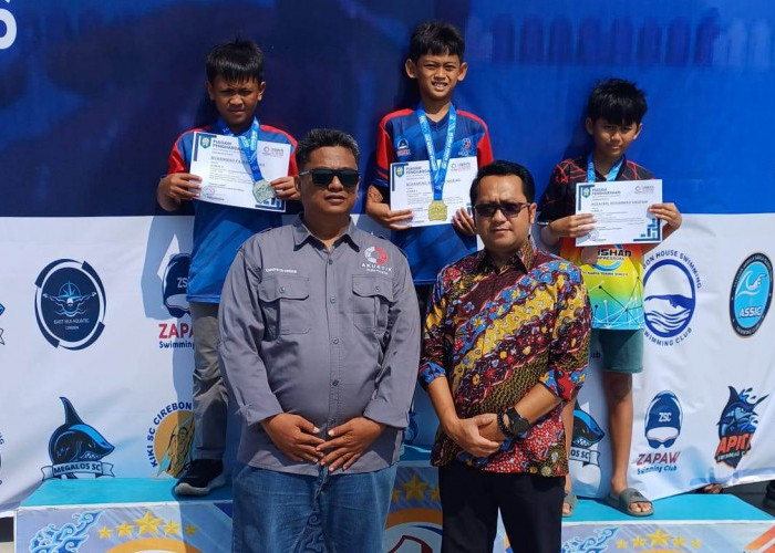 Kejurkab Akuatik Kabupaten Cirebon Digelar, Target Lahirkan Perenang Berprestasi Nasional