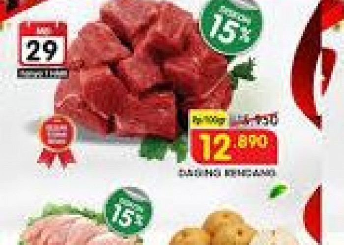 Promo SUPERINDO 3-6 November, Promo Hari ini B1G1 Nugget dan Daging Segar