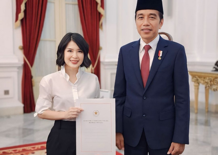 Jokowi Tunjuk Grace Natalie dan Juri Ardiantoro Jadi Staf Khusus Presiden