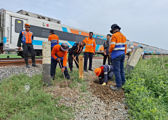 Demi Keselamatan Perjalanan Kereta Api dan Pengguna Jalan, KAI Tutup 7 Perlintasan Sebidang Liar