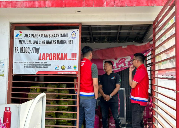 Pastikan Stok Aman, Pertamina Regional JBB Sidak ke Pangkalan LPG di Sukabumi