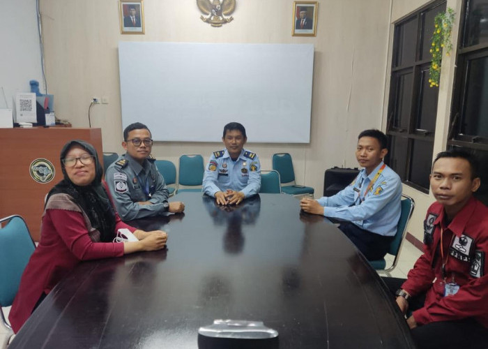 Rupbasan Cirebon Ikuti Evaluasi dan Silaturahmi Pelaksanaan Pemantauan Keamanan dan Kunjungan Lebaran 2023