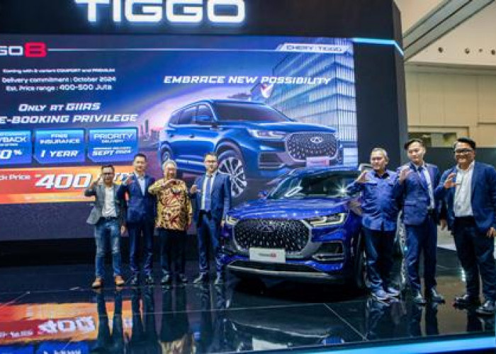Resmi, Chery TIGGO 8 SUV Premium 7-seaters Sudah Dapat Dipesan di GIIAS 2024