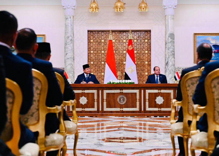 Bertemu di Mesir, Prabowo dan Sisi Bahas Kerjasama, Geopolitik hingga Krisis di Gaza