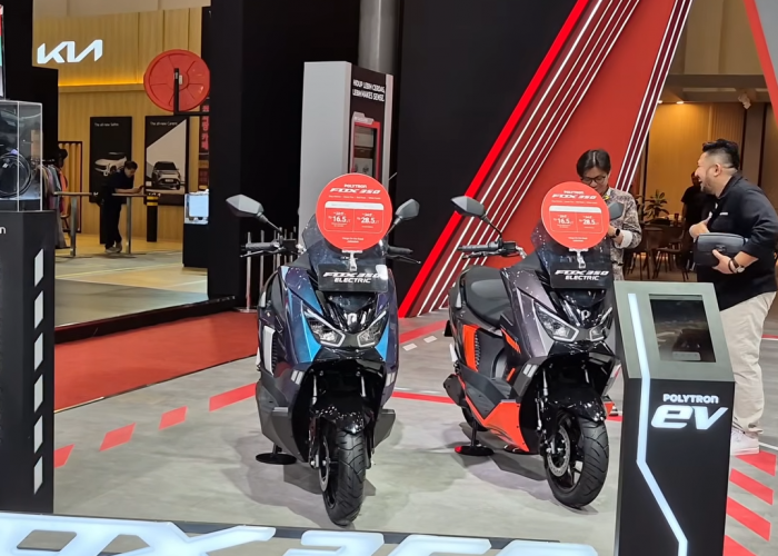 Skuter 130 KM yang Paling Diincar! Motor Listrik Polyron Fox 350 Dapat Potongan Subsidi 6,5 Juta di Tahun 2026