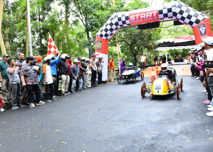 Lomba Kereta Peti Sabun, Pj Gubernur Jabar: Bisa Dongkrak Pariwisata