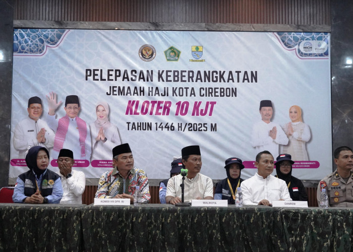 353 Calhaj Kota Cirebon Diberangkatkan dari Makorem 063 SGJ, Begini Pesan Walikota dan Danrem 