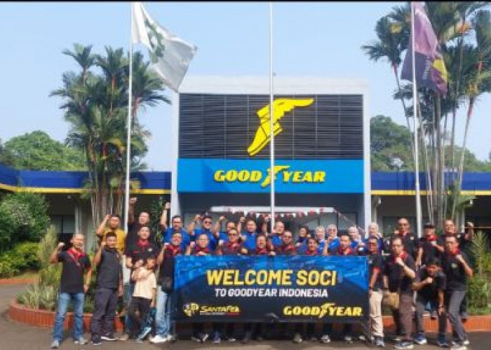 Belajar Soal Ban, Santa Fe Owners Community Indonesia Sambangi Pabrik Goodyear