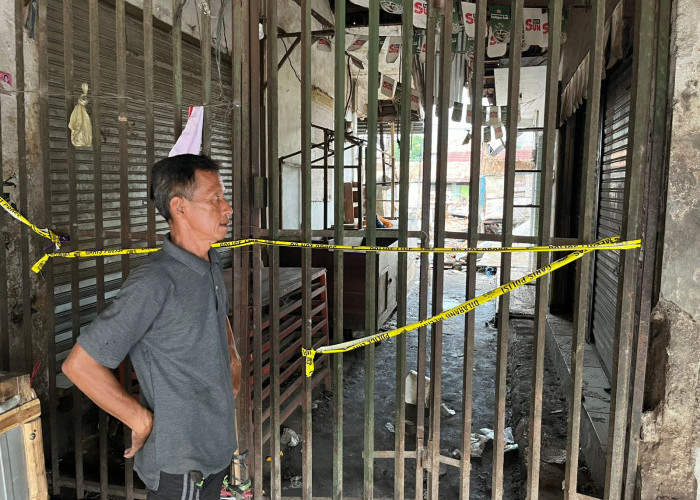 Pasca Kebakaran Pasar, Pemdes Lemahabang Kulon Siapkan Pasar Darurat