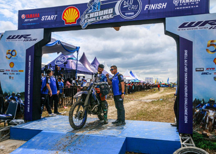 Gebyar Shell bLU cRU Yamaha Enduro Challenge di Sintang, Catat Jumlah Pengunjung Terbanyak Sampai Puluhan Ribu