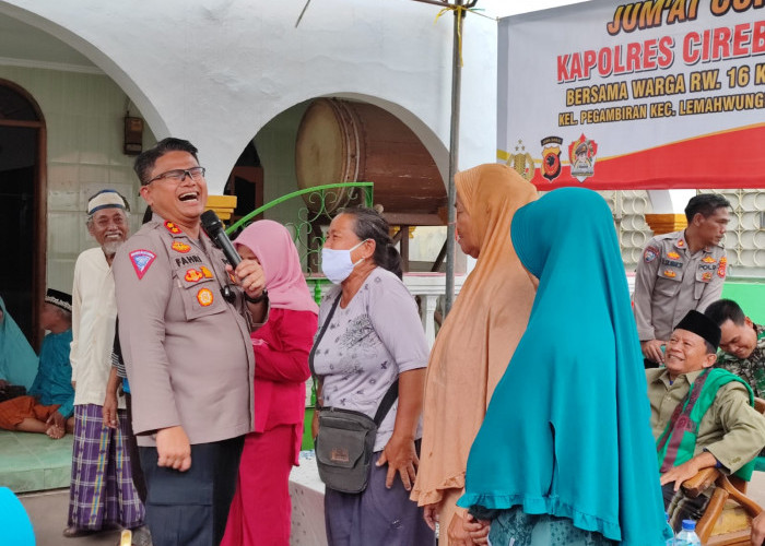 Kapolres Cirebon Kota Gelar Jumat Curhat, Ingin Wujudkan Polri yang Dekat dan Bersahabat