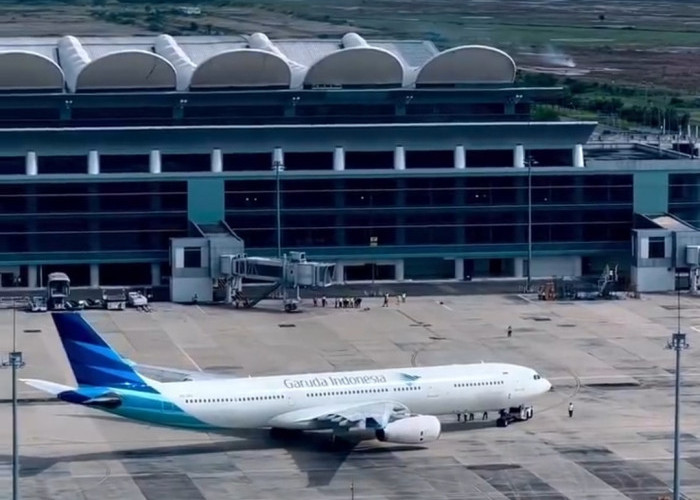 Alhamdulillah, Bandara Kertajati Beroperasi Lagi, Penerbangan Perdana Umrah, Langsung ke Jeddah