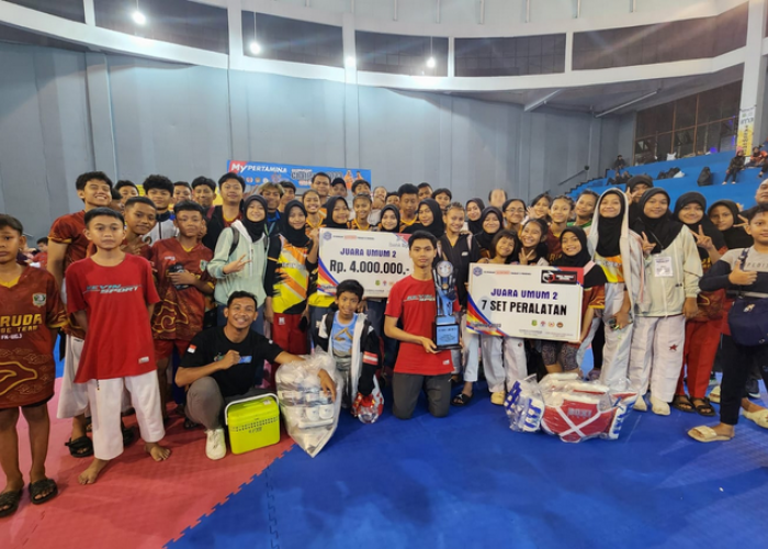 Taekwondo Kota Cirebon Juara Umum 2 di Sukabumi, Bersaing dengan 32 Kabupaten dan Kota di 5 Provinsi 
