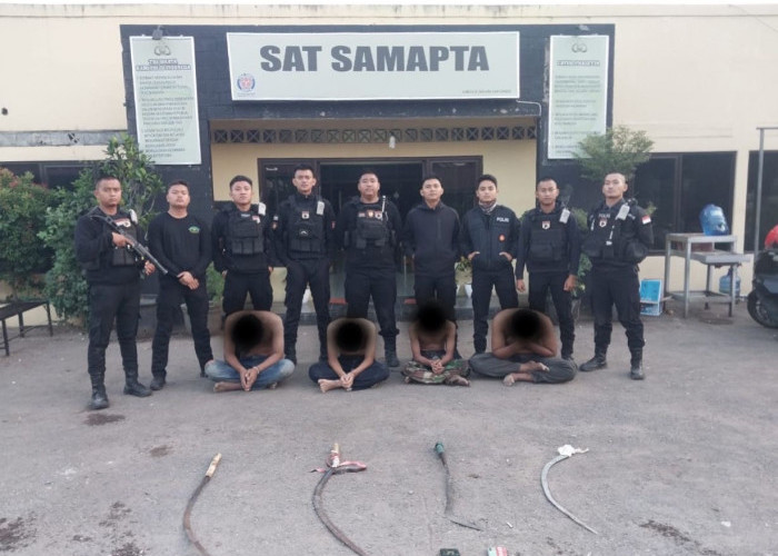 Tawuran di Plered Berhasil Digagalkan Tim Patroli Raimas Macan Kumbang 852 Polresta Cirebon
