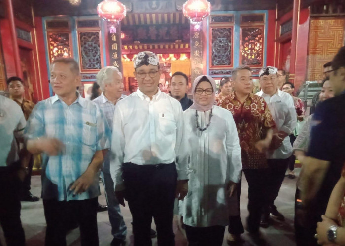 Anies Baswedan Kunjungi Vihara Dewi Welas Asih Cirebon: Persatuan Indonesia Sangat Kuat