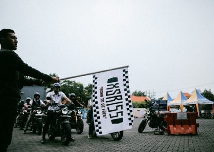 Ride to The Future, Puluhan Bikers Nikmati Keseruan XSR 155 Motoride di Surabaya