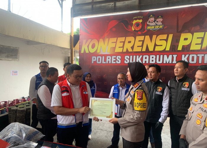 Pertamina Patra Niaga Regional JBB Apresiasi Polres Sukabumi Ungkap Kasus Penyalahgunaan LPG Bersubsidi