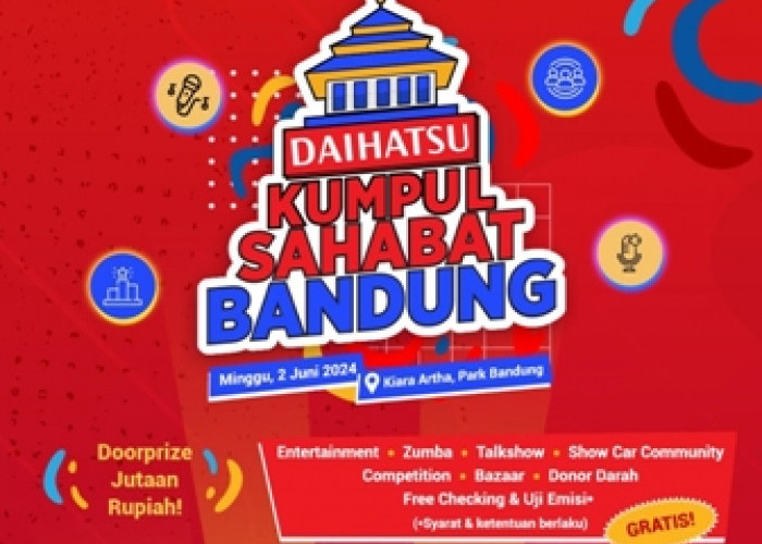 ‘Ngariung’ Akhir Pekan Bareng Daihatsu di Kumpul Sahabat Bandung