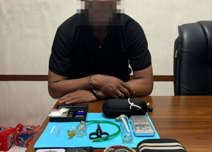 Berawal dari Laporan Warga, Rumah di Harjamukti Digerebek Polisi, Sabu 15 Gram Diamankan