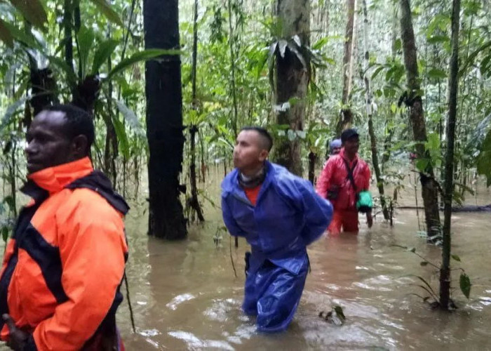 Dua  Pemancing Tersesat di Hutan, TIM SAR Gabungan Boven Digoel Lakukan Pencarian