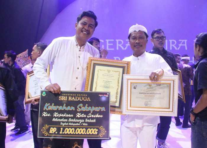 Kota Cirebon Borong Penghargaan di Ajang Anugerah Keterbukaan Informasi dan Gapura Sri Baduga 2025